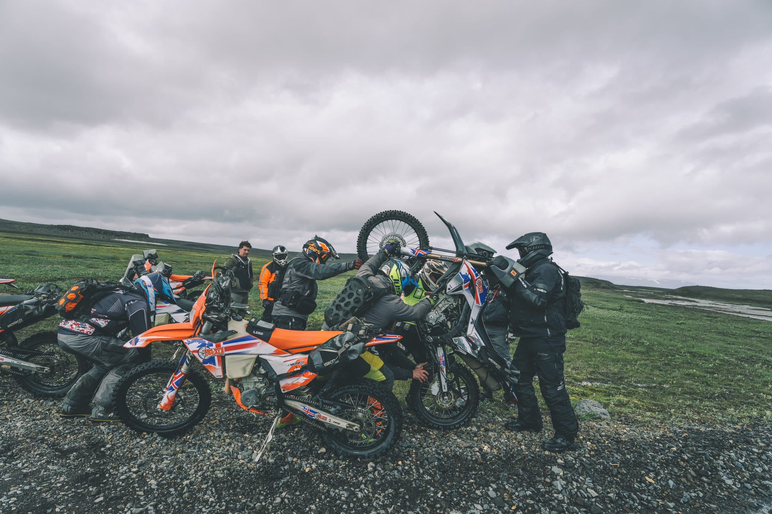 6 Days Motorcycle Adventure Through Iceland
